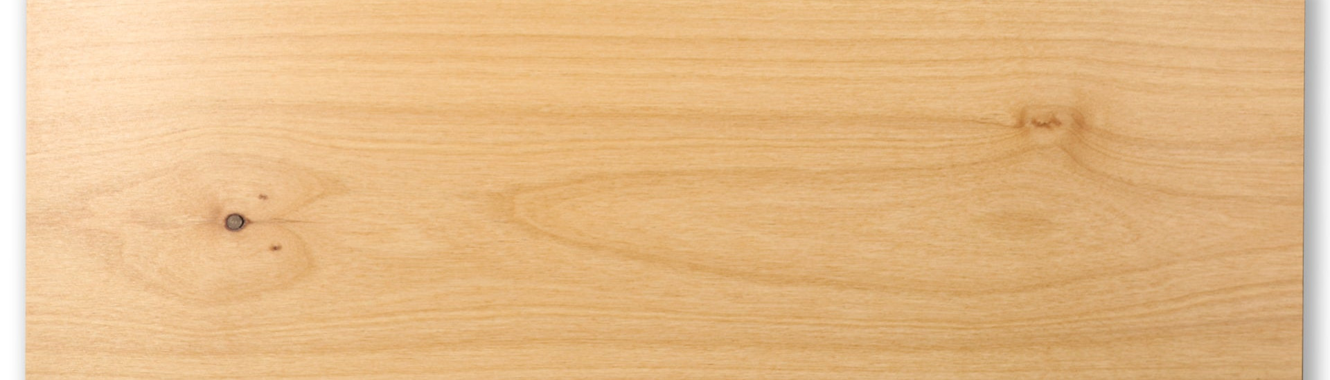 Solid clear alder grain